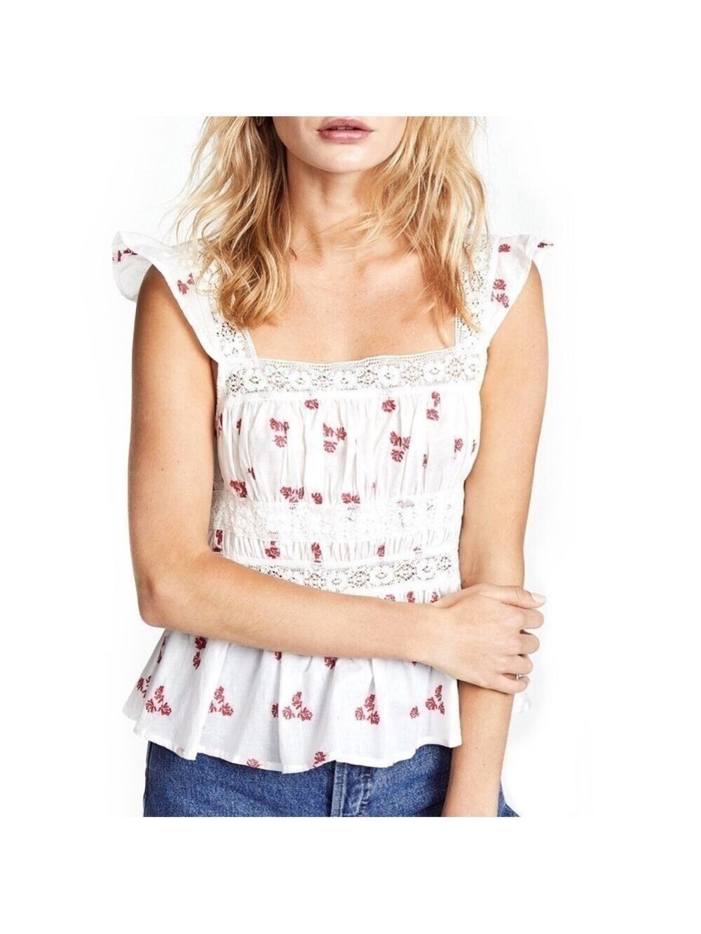 Free People Beautiful Fleurs Top